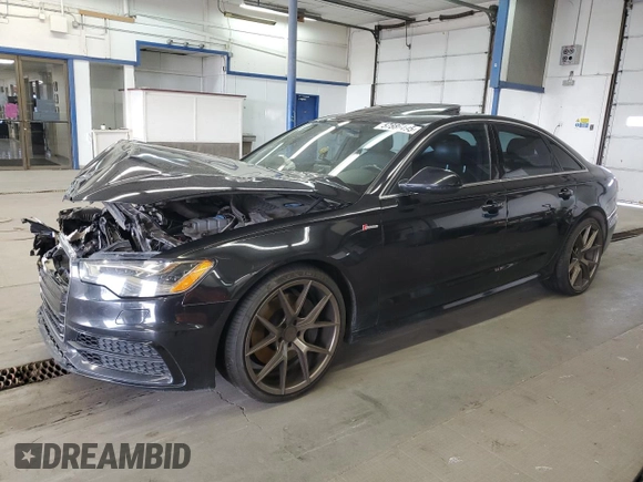 2013 Audi A6 Prestige with VIN WAUHGAFC5DN089463, listed as a Copart auction lot 57886495 with Not provided miles and Salvage title. Bid and sale history available at DreamBid. Image 1.