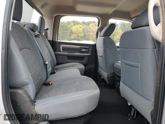 2017 Ram 1500 Big Horn with VIN 3C6RR6LT2HG664949, listed as a Copart auction lot 50429355 with 79,352 mi miles and Salvage title. Bid and sale history available at DreamBid. Image 10.