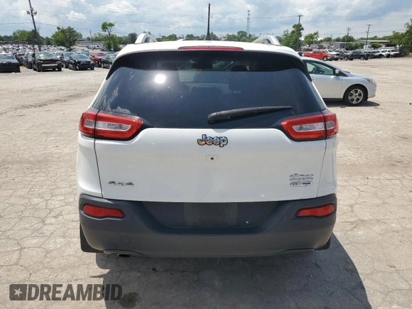 2017 Jeep Cherokee Latitude z VIN 1C4PJMCB7HW546190, wystawiony jako Copart lot #58212075 z przebiegiem 62 238 mil mil oraz Szkoda całkowita • Salvage title. Historia ofert i sprzedaży dostępna na DreamBid. Obrazek 6.