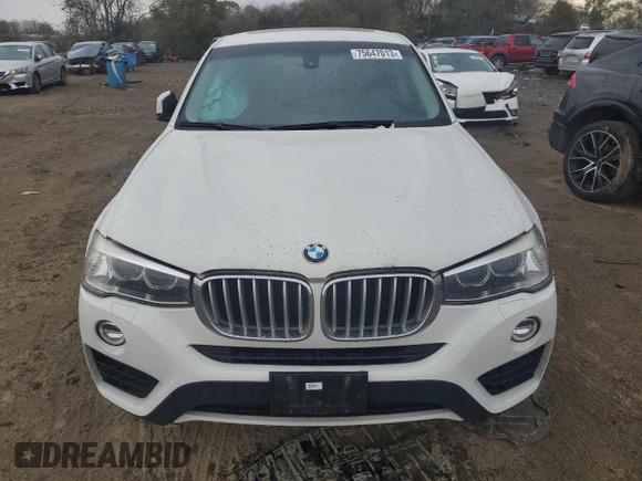 2016 BMW X4 xDrive28i with VIN 5UXXW3C59G0R19560, listed as a Copart auction lot 75647013 with 120,273 mi miles. Bid and sale history available at carsss.com. Image 5.