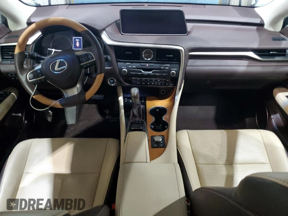 2019 Lexus RX 450h with VIN 2T2BGMCA9KC038170, listed as a Copart auction lot 61269715 with 66,185 mi miles and Salvage title. Bid and sale history available at DreamBid. Image 8.