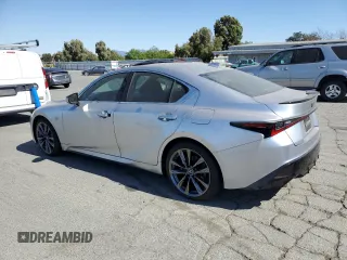 2024 Lexus IS 350 F Sport with VIN JTHGZ1B23R5076464, listed as a Copart auction lot 63102715 with 3,916 mi miles and Salvage title. Bid and sale history available at DreamBid. Image 2.