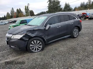 2014 Acura MDX Technology with VIN 5FRYD4H6XEB030346, listed as a Copart auction lot 76068314 with 182,466 mi miles and Salvage title. Bid and sale history available at DreamBid. Image 1.