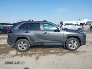2023 Toyota RAV4 XLE with VIN 2T3P1RFV7PC369416, listed as a IAAI auction lot 41575255 with 25,825 mi miles. Bid and sale history available at carsss.com. Image 13.