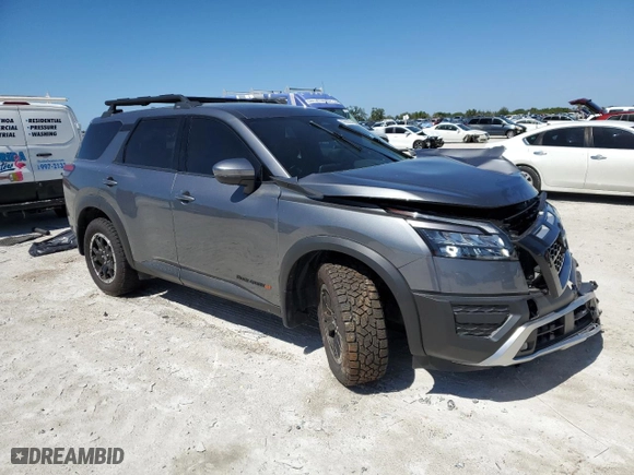 2024 Nissan Pathfinder Rock Creek with VIN 5N1DR3BD7RC270648, listed as a Copart auction lot 47968565 with 2,496 mi miles and Non Repairable. Bid and sale history available at carsss.com. Image 4.