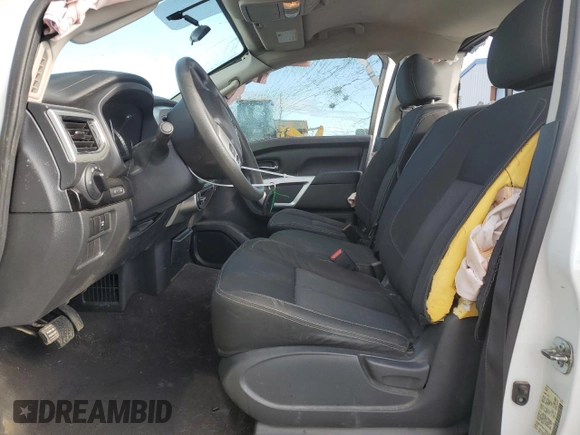 2017 Nissan Titan with VIN 1N6BA1RP7HN536578, listed as a Copart auction lot 53859555 with 39,271 mi miles and Salvage title. Bid and sale history available at DreamBid. Image 7.