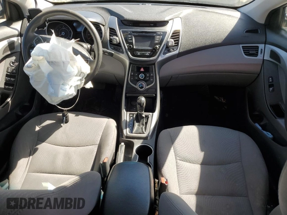 2016 Hyundai Elantra SE with VIN 5NPDH4AE9GH769900, listed as a Copart auction lot 50271295 with 107,629 mi miles and Salvage title. Bid and sale history available at DreamBid. Image 8.