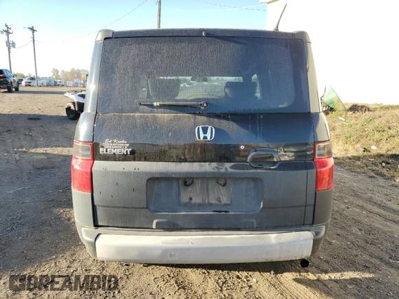 2007 Honda Element LX with VIN 5J6YH18347L003518, listed as a Copart auction lot 75303024 with 207,218 mi miles and Clean Title. Bid and sale history available at DreamBid. Image 6.