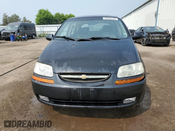 2007 Chevrolet Aveo LT z VIN KL1TG65627B699713, wystawiony jako Copart lot #59269135 z przebiegiem 201 659 mil mil oraz Czysty tytuł • Clean title. Historia ofert i sprzedaży dostępna na DreamBid. Obrazek 5.