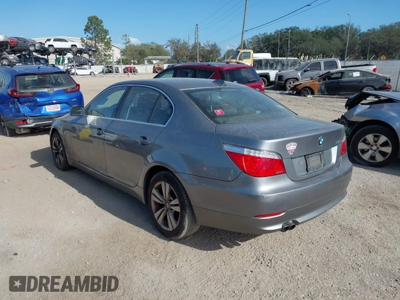 2010 BMW 5 Series 528i xDrive with VIN WBANV1C59AC157317, listed as a IAAI auction lot 41568908 with 102,668 mi miles and . Bid and sale history available at carsss.com. Image 3.