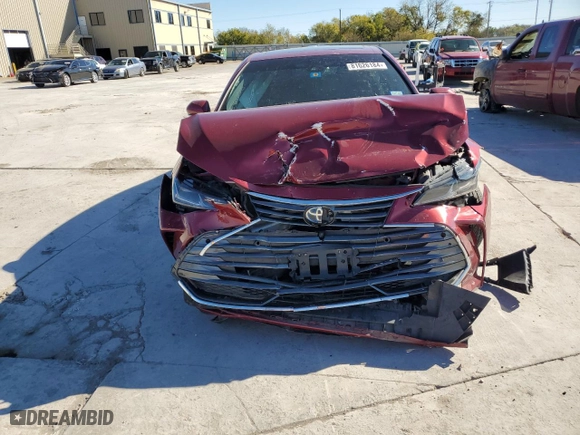 2022 Toyota Avalon Hybrid Limited with VIN 4T1DA1AB0NU012018, listed as a Copart auction lot 81626184 with 0 mi miles and Salvage Title. Bid and sale history available at carsss.com. Image 5.