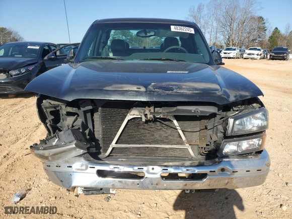2004 Chevrolet Silverado 1500 Work Truck with VIN 1GCEC19X04Z258782, listed as a Copart auction lot 48362245 with 252,253 mi miles and Salvage Title. Bid and sale history available at carsss.com. Image 5.