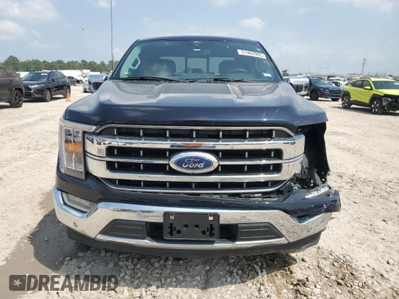 2021 Ford F-150 XL with VIN 1FTFW1CD1MFB42051, listed as a Copart auction lot 51463965 with 46,549 mi miles and Salvage title. Bid and sale history available at DreamBid. Image 5.