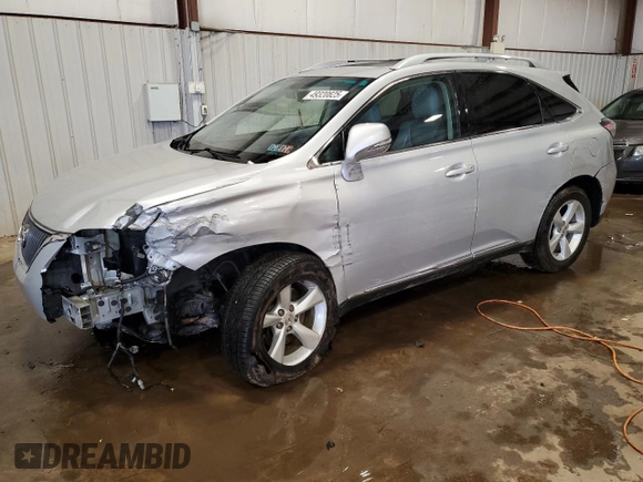 2012 Lexus RX 350 with VIN 2T2BK1BA0CC149528, listed as a Copart auction lot 49320825 with Not provided miles and Salvage title. Bid and sale history available at DreamBid. Image 1.