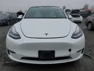 2021 Tesla Model Y Long Range with VIN 5YJYGDEE1MF267004, listed as a Copart auction lot 88708485 with 65,669 mi miles and Salvage Title. Bid and sale history available at DreamBid. Image 5.