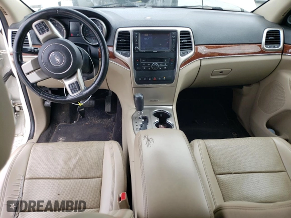 2011 Jeep Grand Cherokee Limited with VIN 1J4RR5GT1BC521654, listed as a Copart auction lot 49822863 with 189,045 mi miles and Salvage title. Bid and sale history available at DreamBid. Image 8.