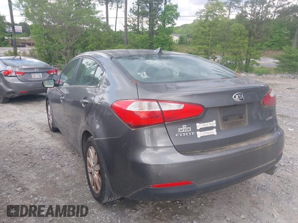 2014 Kia Forte EX with VIN KNAFX4A82E5086095, listed as a IAAI auction lot 42118745 with 151,040 mi miles. Bid and sale history available at carsss.com. Image 3.