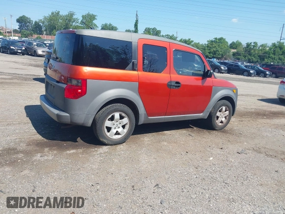 2003 Honda Element EX z VIN 5J6YH285X3L041286, wystawiony jako IAAI lot #42556515 z przebiegiem 175 228 mil mil oraz . Historia ofert i sprzedaży dostępna na DreamBid. Obrazek 4.