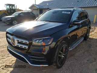 2020 Mercedes-Benz GLS with VIN 4JGFF8GE2LA167222, listed as a Copart auction lot 60885182 with 40,220 mi miles. Bid and sale history available at carsss.com. Image 2.