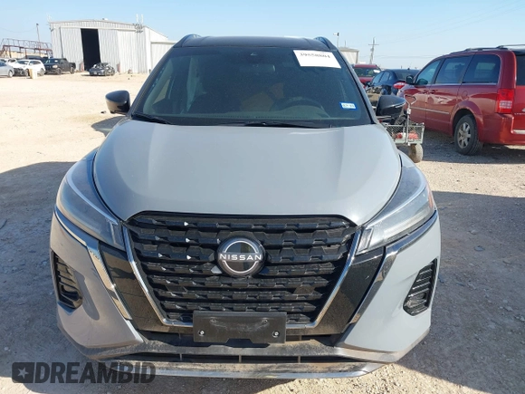 2023 Nissan Kicks SR with VIN 3N1CP5DV6PL551674, listed as a IAAI auction lot 39558804 with 18,200 mi miles. Bid and sale history available at carsss.com. Image 12.