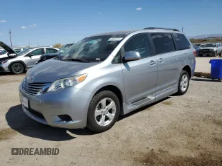 2016 Toyota Sienna LE AAS with VIN 5TDKK3DC0GS753270, listed as a Copart auction lot 53881415 with 94,013 mi miles and Salvage Title. Bid and sale history available at carsss.com. Image 1.