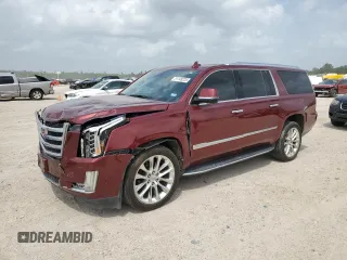 2020 Cadillac Escalade ESV Luxury z VIN 1GYS4HKJ5LR217328, wystawiony jako Copart lot #51148225 z przebiegiem 93 505 mil mil oraz Szkoda całkowita • Salvage title. Historia ofert i sprzedaży dostępna na DreamBid. Obrazek 1.