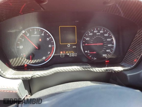 2023 Subaru WRX Limited with VIN JF1VBAL69P9820787, listed as a Copart auction lot 50486855 with 12,787 mi miles and Salvage title. Bid and sale history available at DreamBid. Image 9.