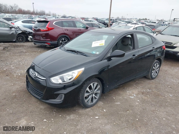 2017 Hyundai Accent SE with VIN KMHCT4AE3HU328826, listed as a IAAI auction lot 41863502 with 75,728 mi miles. Bid and sale history available at carsss.com. Image 17.