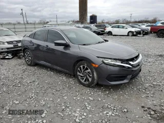 2016 Honda Civic Sedan EX with VIN 19XFC2F75GE012891, listed as a Copart auction lot 41578915 with 146,405 mi miles and Salvage Title. Bid and sale history available at carsss.com. Image 4.