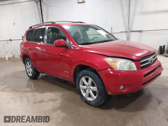 2007 Toyota RAV4 Limited with VIN JTMZK31V175014189, listed as a IAAI auction lot 41717163 with 189,376 mi miles. Bid and sale history available at carsss.com. Image 1.