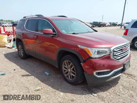 2017 GMC Acadia SLT with VIN 1GKKNMLS5HZ281304, listed as a IAAI auction lot 41900075 with 119,817 mi miles. Bid and sale history available at carsss.com. Image 1.