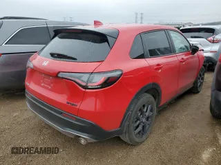 2024 Honda HR-V Sport with VIN 3CZRZ2H59RM763213, listed as a Copart auction lot 52388375 with 65,860 mi miles and Salvage title. Bid and sale history available at DreamBid. Image 3.