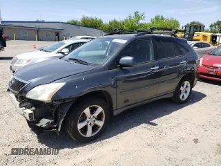 2008 Lexus RX with VIN 2T2HK31U98C095879, listed as a Copart auction lot 53307555 with 190,960 mi miles and Salvage Title. Bid and sale history available at carsss.com. Image 1.