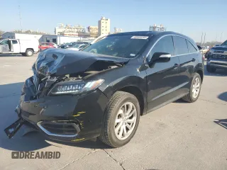 2017 Acura RDX w/Technology Pkg with VIN 5J8TB3H59HL011454, listed as a Copart auction lot 48469205 with 106,108 mi miles and Salvage Title. Bid and sale history available at carsss.com. Image 1.