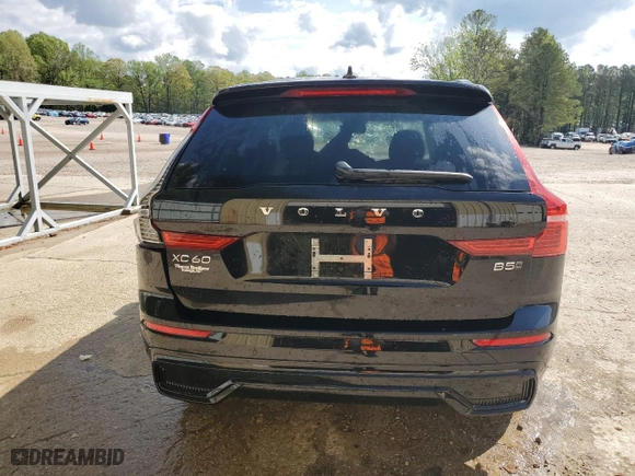 2025 Volvo XC60 Plus with VIN YV4M12RCXS1081381, listed as a Copart auction lot 51269005 with 6,252 mi miles and Salvage Title. Bid and sale history available at carsss.com. Image 6.