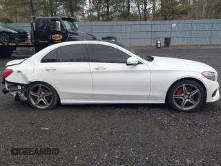 2015 Mercedes-Benz C-Class C 400 with VIN 55SWF6GB9FU011462, listed as a IAAI auction lot 41649304 with 123,915 mi miles. Bid and sale history available at carsss.com. Image 13.