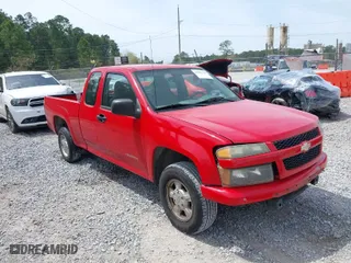 2005 Chevrolet Colorado LS ZQ8 with VIN 1GCCS196758278617, listed as a IAAI auction lot 41886768 with 232,182 mi miles. Bid and sale history available at carsss.com. Image 1.