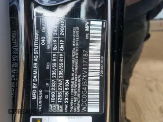 2019 Mercedes-Benz GLC 300 z VIN WDC0G4JB7KV117187, wystawiony jako Copart lot #53728525 z przebiegiem 26 352 mil mil oraz Szkoda całkowita • Salvage title. Historia ofert i sprzedaży dostępna na DreamBid. Obrazek 13.