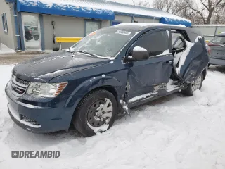 2013 Dodge Journey American Value with VIN 3C4PDCAB4DT728658, listed as a Copart auction lot 45008905 with Not Provided miles and Non Repairable. Bid and sale history available at DreamBid. Image 1.