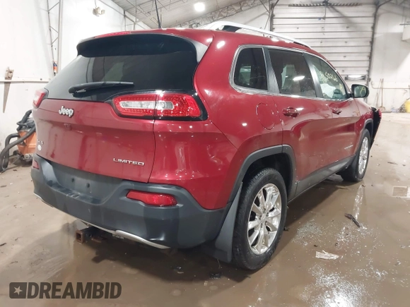2017 Jeep Cherokee Limited z VIN 1C4PJMDB8HW625950, wystawiony jako IAAI lot #41650266 z przebiegiem 85 928 mil mil oraz . Historia ofert i sprzedaży dostępna na DreamBid. Obrazek 4.