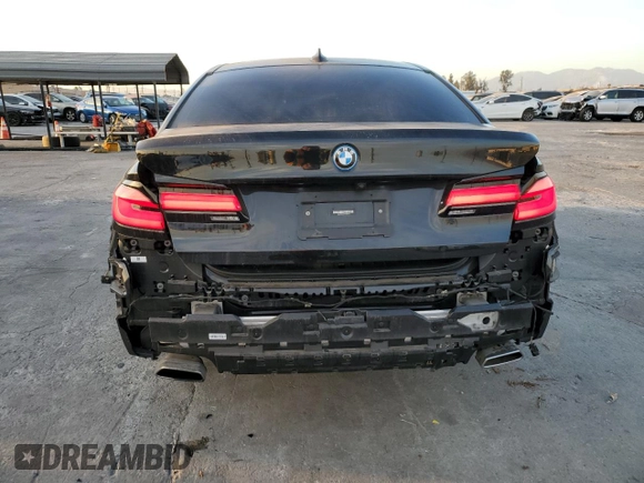 2023 BMW 5 Series 530e with VIN WBA13AG02PCN09018, listed as a Copart auction lot 85255124 with 34,015 mi miles and Clean title. Bid and sale history available at DreamBid. Image 6.