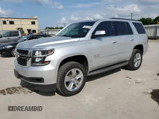 2016 Chevrolet Tahoe LS with VIN 1GNSCAKC0GR481636, listed as a Copart auction lot 53825895 with 99,950 mi miles and Clean title. Bid and sale history available at DreamBid. Image 1.