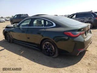 2023 BMW i4 eDrive35 with VIN WBY43AW08PFR41336, listed as a Copart auction lot 65203203 with 1,110 mi miles. Bid and sale history available at carsss.com. Image 2.