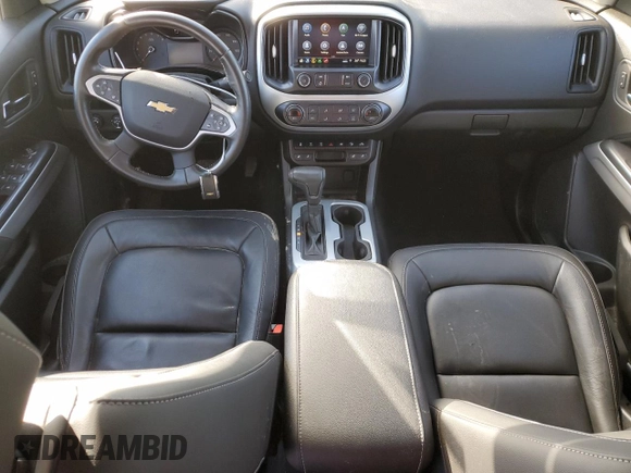 2021 Chevrolet Colorado 4WD ZR2 with VIN 1GCGTEEN6M1221254, listed as a Copart auction lot 51690365 with 49,063 mi miles and Salvage title. Bid and sale history available at DreamBid. Image 8.