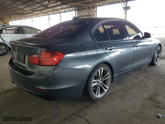 2015 BMW 3 Series 328i with VIN WBA3A5G55FNS84713, listed as a Copart auction lot 48485525 with 107,726 mi miles and Salvage Title. Bid and sale history available at carsss.com. Image 3.