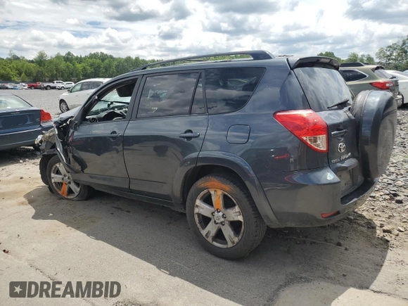 2007 Toyota RAV4 Sport with VIN JTMBK32V676011704, listed as a Copart auction lot 62836445 with Not provided miles and Salvage title. Bid and sale history available at DreamBid. Image 2.