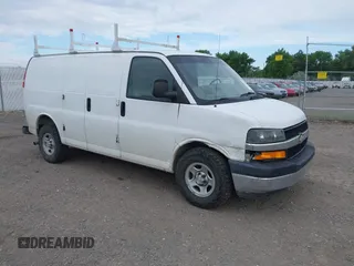 2008 Chevrolet Express Cargo with VIN 1GCFG154781194443, listed as a IAAI auction lot 42496633 with 192,497 mi miles and . Bid and sale history available at DreamBid. Image 1.
