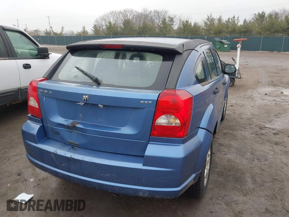2007 Dodge Caliber SXT with VIN 1B3HB48C57D167476, listed as a IAAI auction lot 41676564 with 239,597 mi miles and . Bid and sale history available at DreamBid. Image 4.