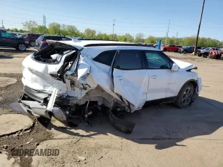 2024 Chevrolet Blazer LT with VIN 3GNKBCR41RS236051, listed as a Copart auction lot 56114425 with 18,269 mi miles and Salvage title. Bid and sale history available at DreamBid. Image 3.