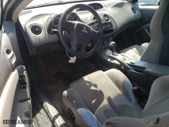 2006 Mitsubishi Eclipse GT with VIN 4A3AK34TX6E025629, listed as a Copart auction lot 51091555 with 153,938 mi miles and Salvage Title. Bid and sale history available at carsss.com. Image 8.